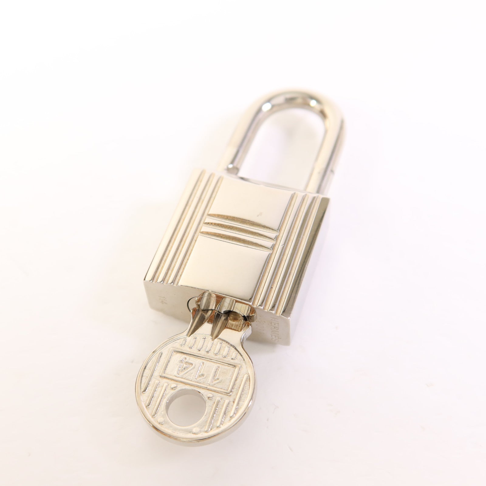 HERMES Clemence皮革Picotin PM銀扣手挽袋Gold