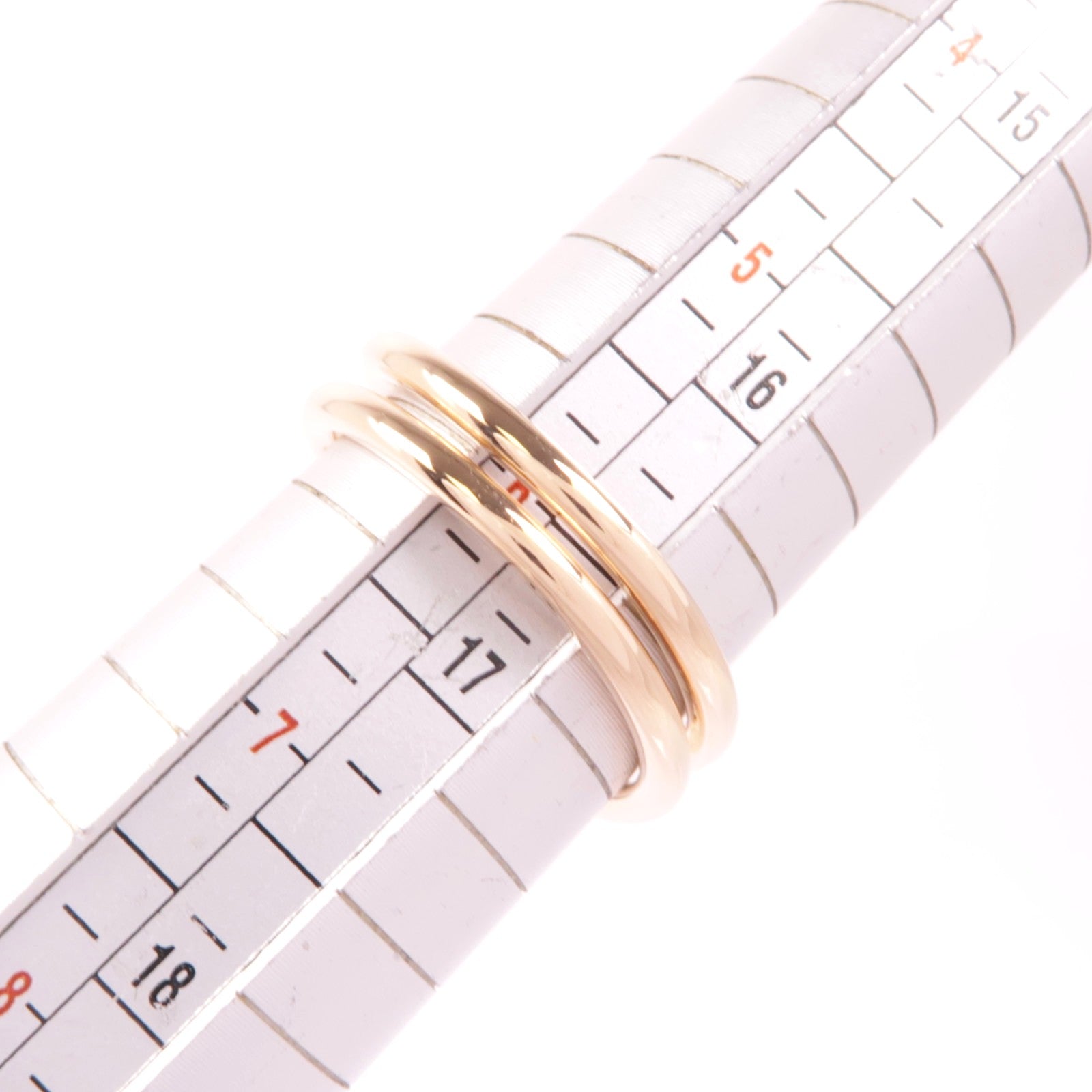 CARTIER 18K玫瑰金Juste Un Clou Ring鑽石戒指Cartier#52/US#6