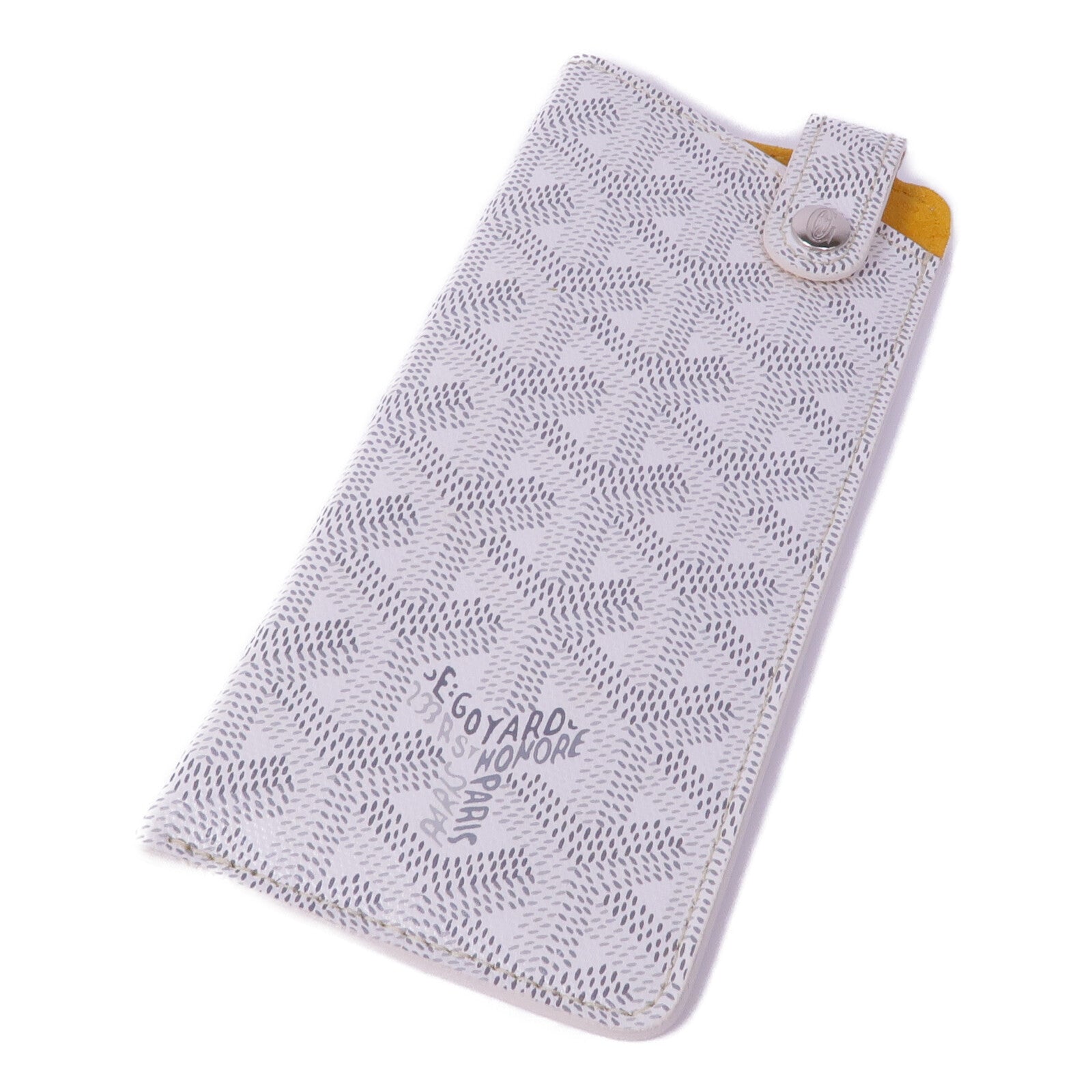 GOYARD 塗層帆布Eyewear Case銀扣眼鏡盒