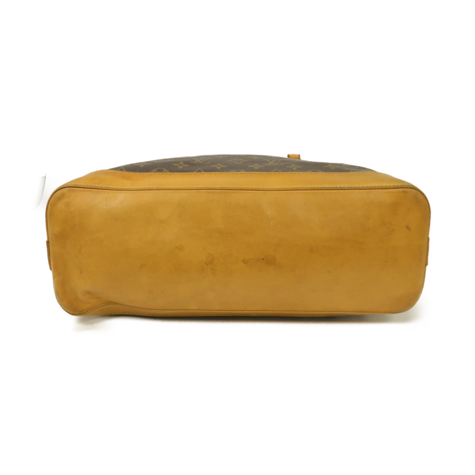 LOUIS VUITTON Monogram Lockit Horizontal金扣肩背袋棕色