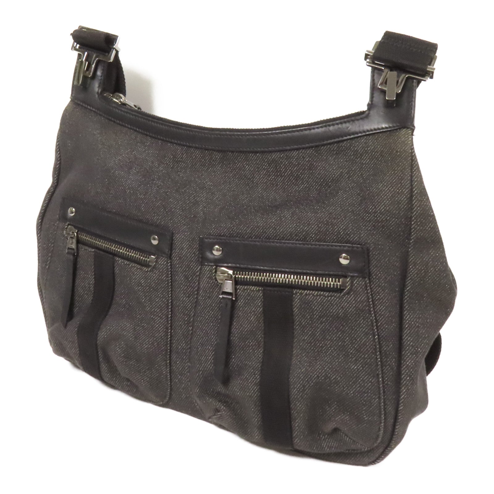 GUCCI 帆布Shoulder Bag肩背袋