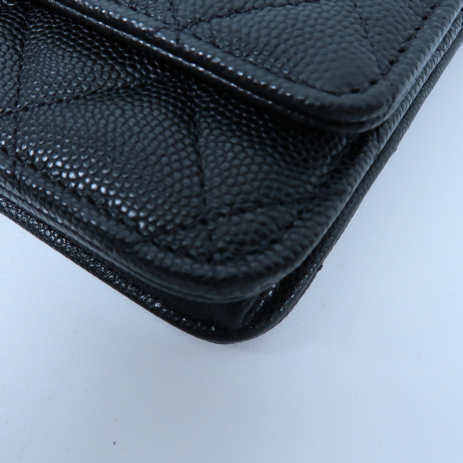 CHANEL 牛皮皮革WOC Wallet On Chain鏈帶肩背袋
