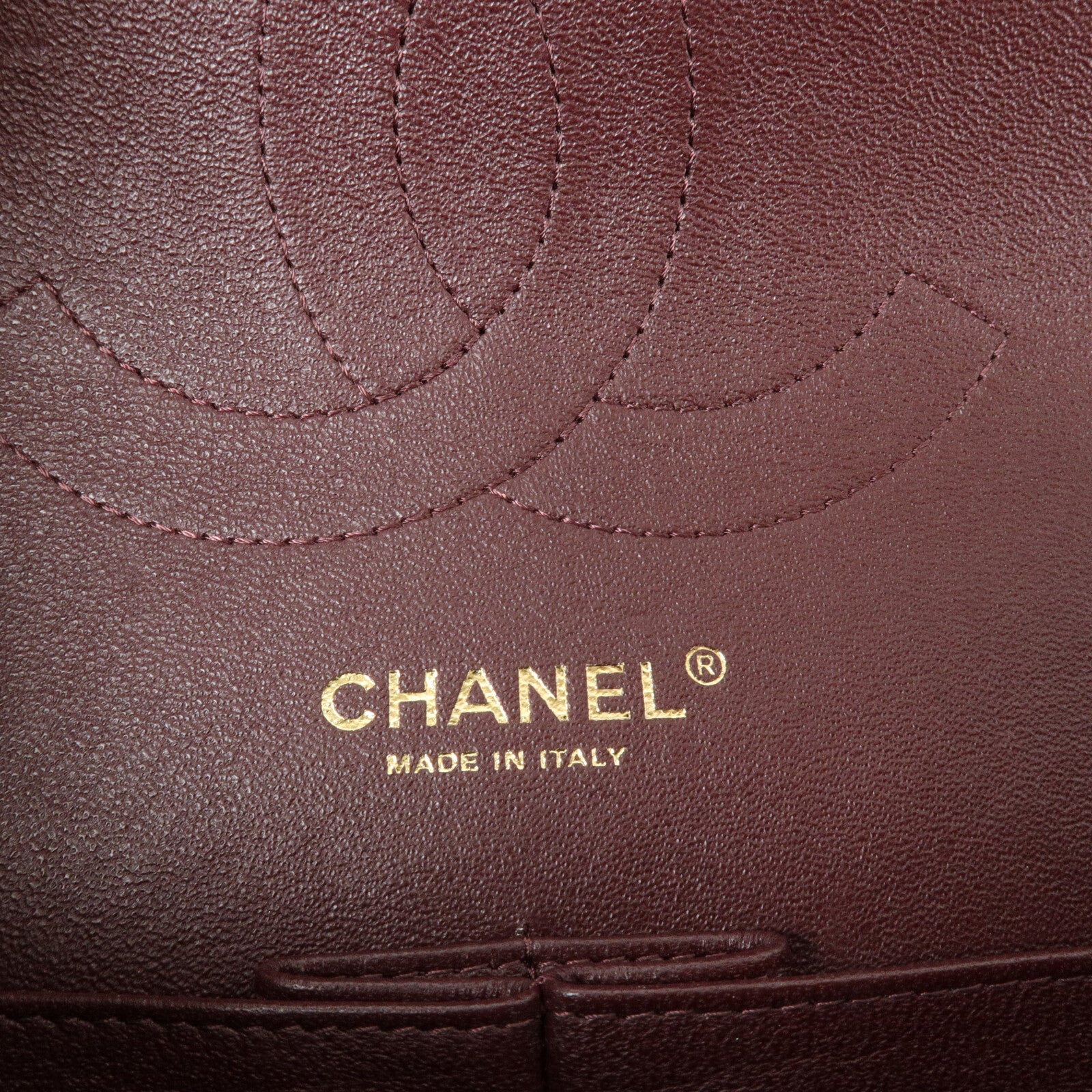 CHANEL 牛皮皮革Large Classic鏈帶肩背袋