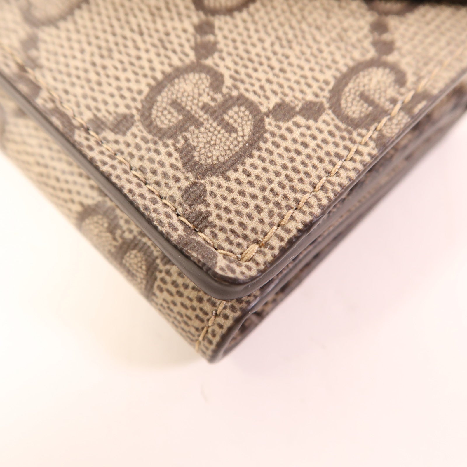 GUCCI 【激減優惠】塗層帆布Gucci x Balenciaga Wallet金扣