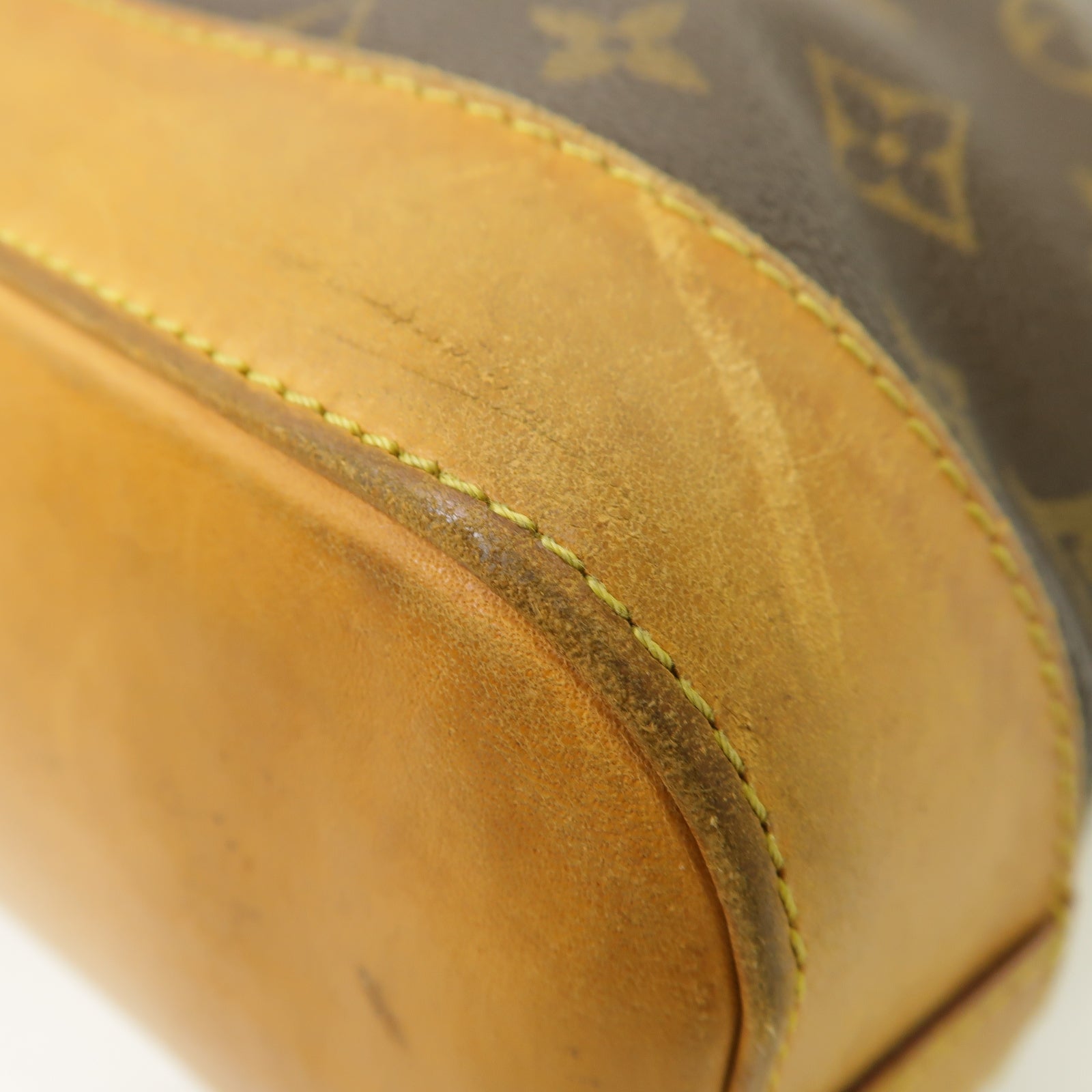 LOUIS VUITTON Monogram Lockit Horizontal金扣肩背袋棕色