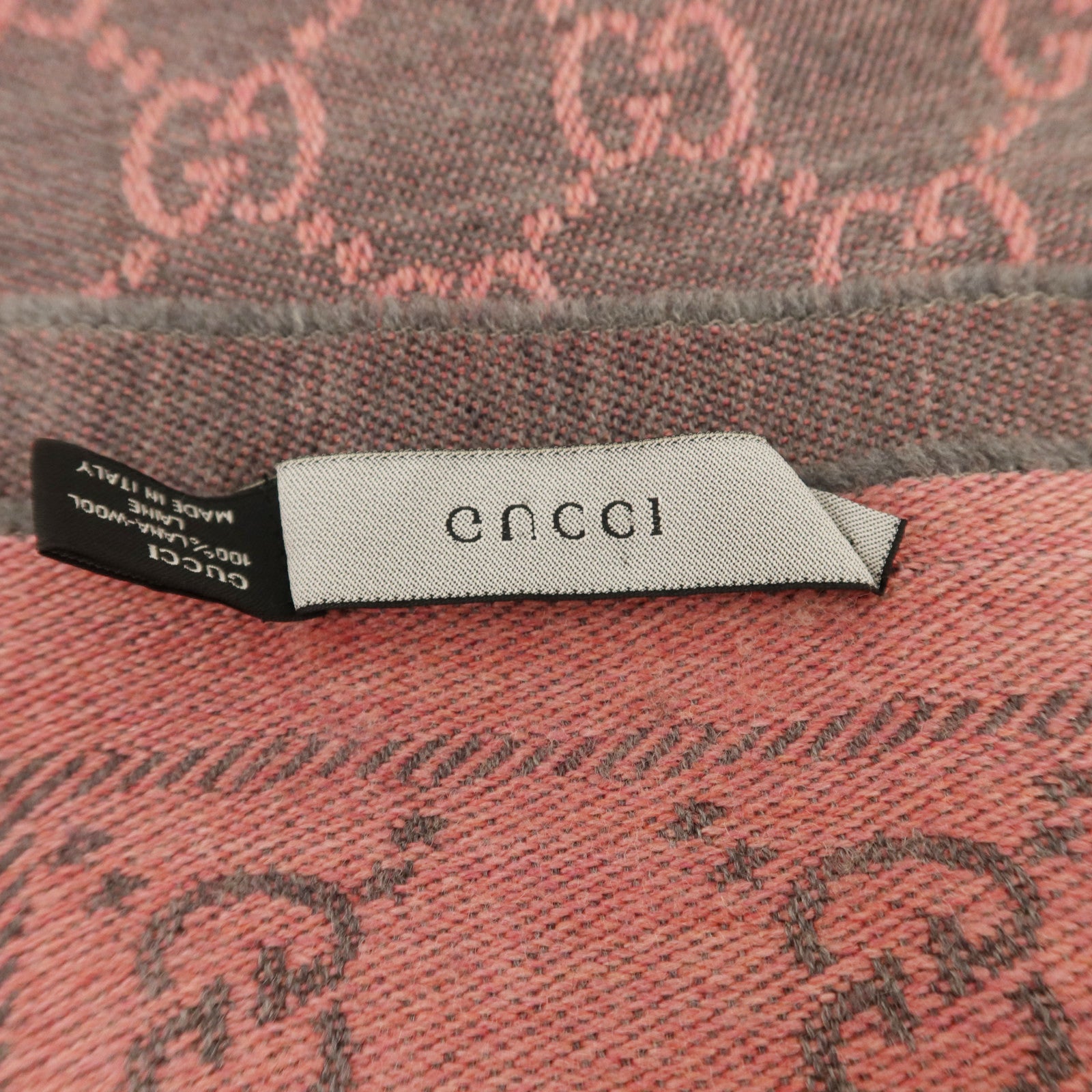 GUCCI 羊毛Scarf 180x40圍巾
