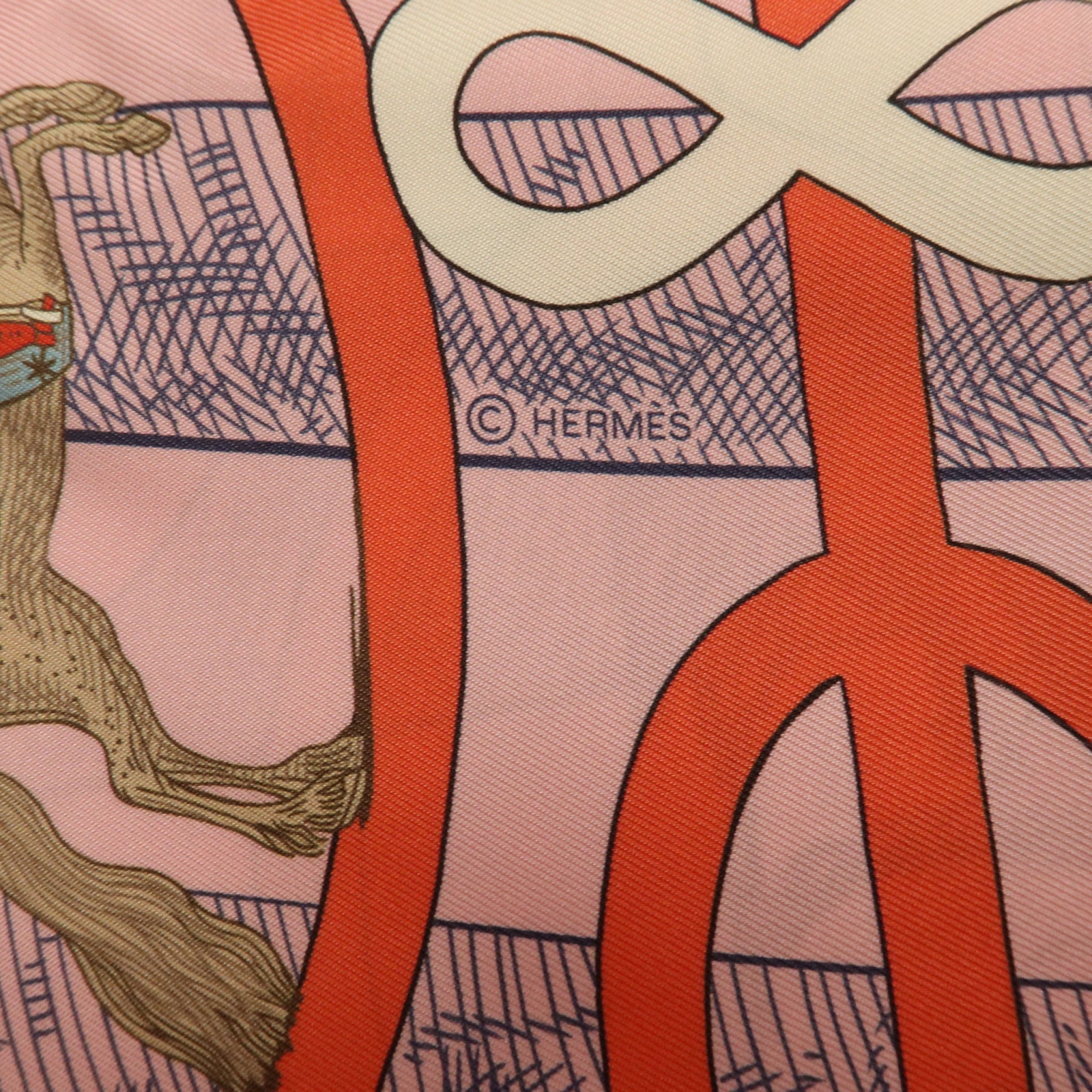 HERMES 絲質Scarf 90x90cm絲巾
