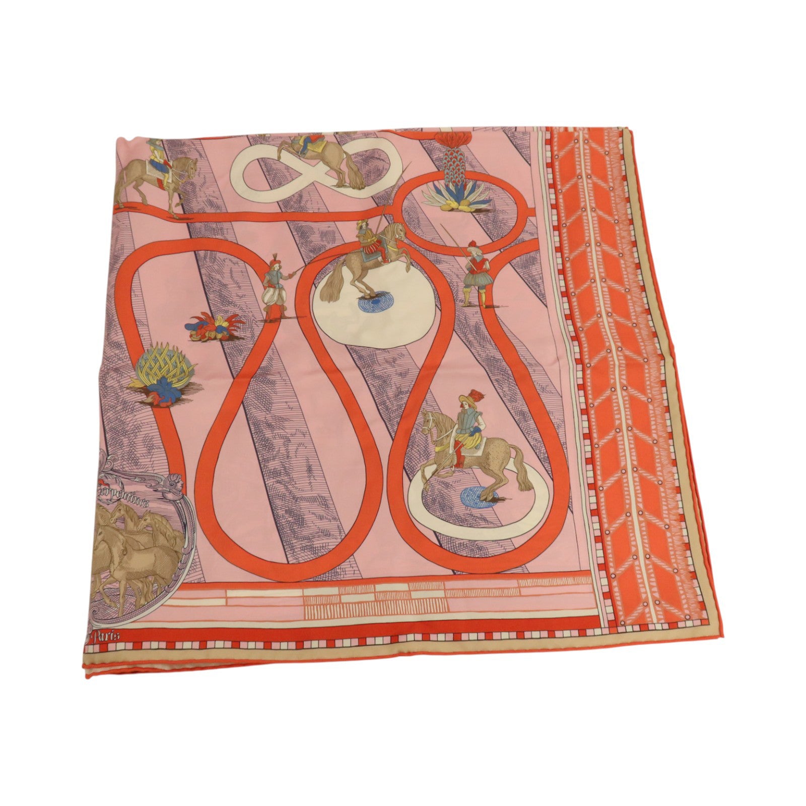 HERMES 絲質Scarf 90x90cm絲巾
