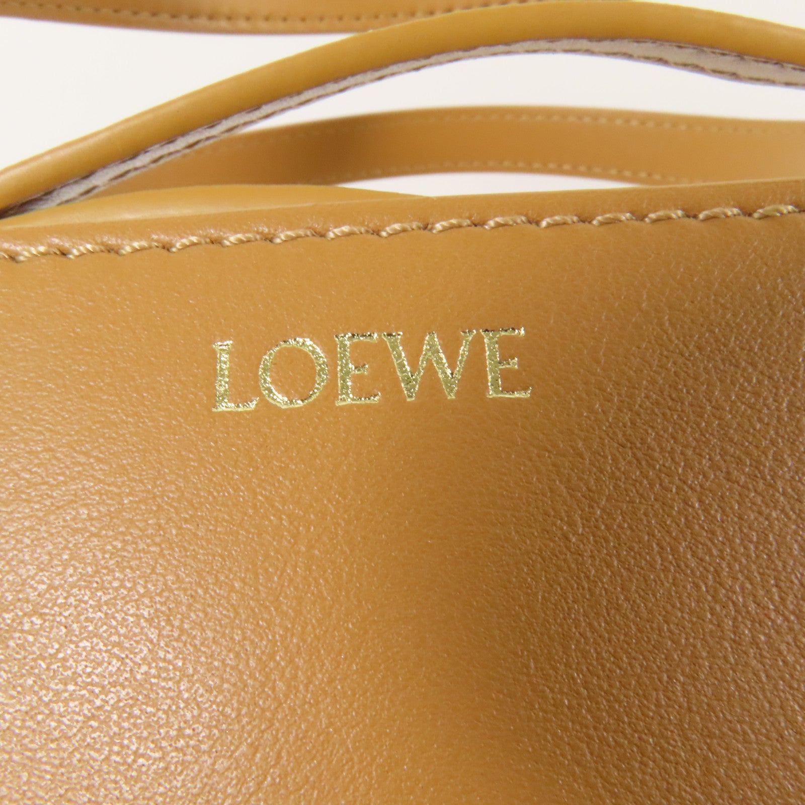 LOEWE 牛皮皮革Puzzle Mini Fold Bag金扣手挽肩背兩用袋