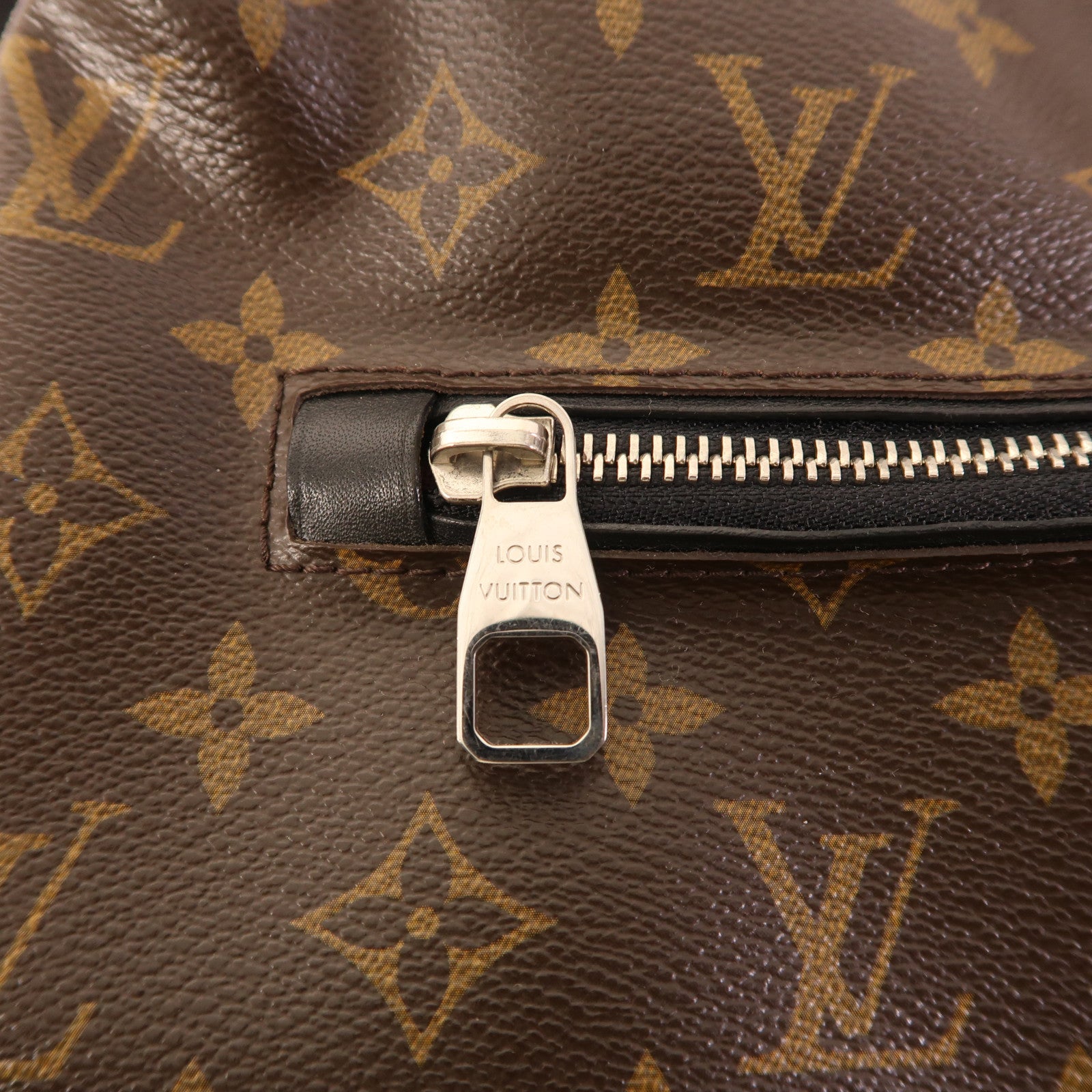 LOUIS VUITTON Monogram Macassar Shoulder Bag銀扣肩背袋