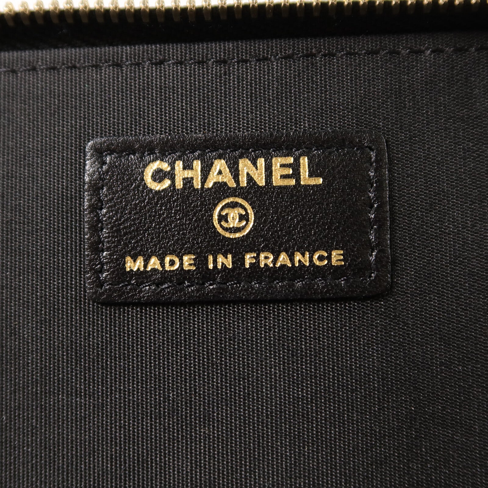 CHANEL 羊皮皮革Top Handle Vanity Case手挽肩背兩用袋