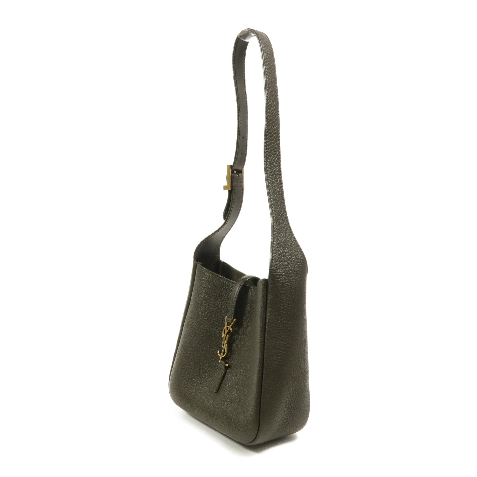 SAINT LAURENT 牛皮皮革Le 5 A 7 Baby Hobo Bag肩背袋
