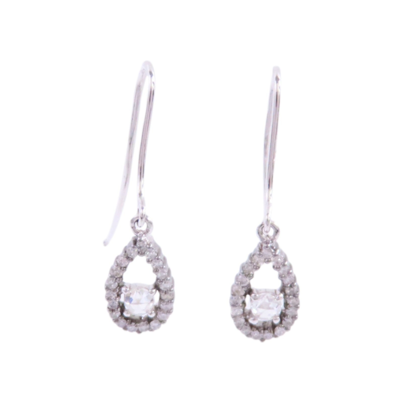 JEWELRY 【激減優惠】18K白金/鑽石Diamond Earrings耳環