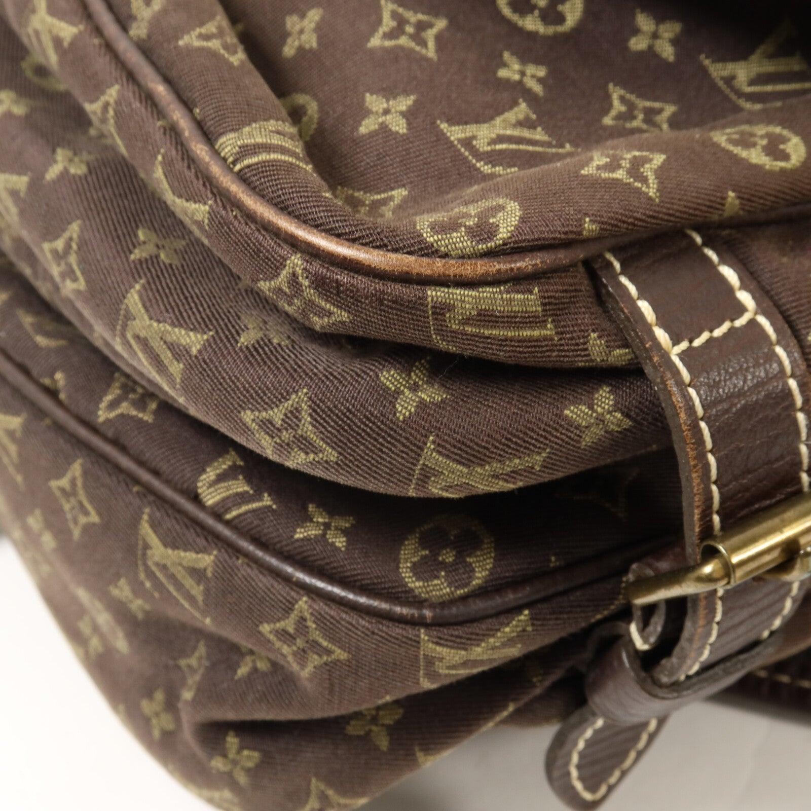 LOUIS VUITTON Monogram Mini Lin Saumur肩背袋