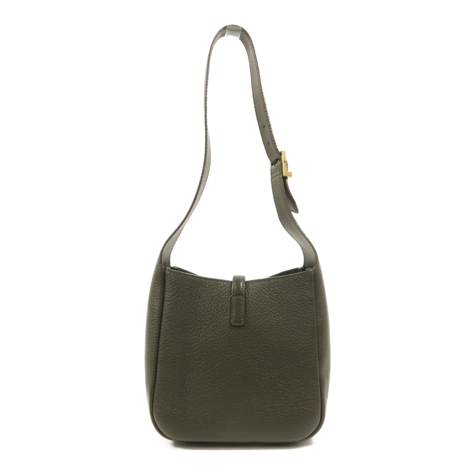 SAINT LAURENT 牛皮皮革Le 5 A 7 Baby Hobo Bag肩背袋
