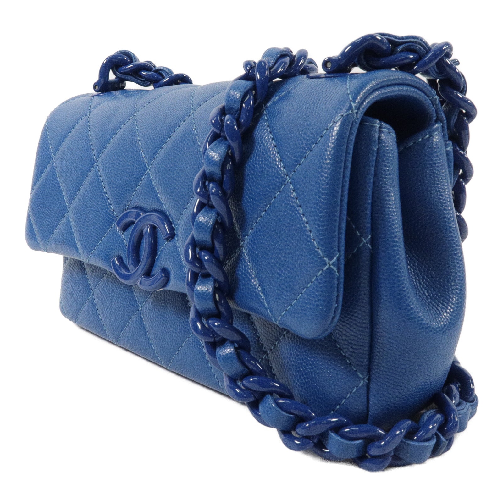 CHANEL 牛皮皮革Small Flap Bag鏈帶肩背袋