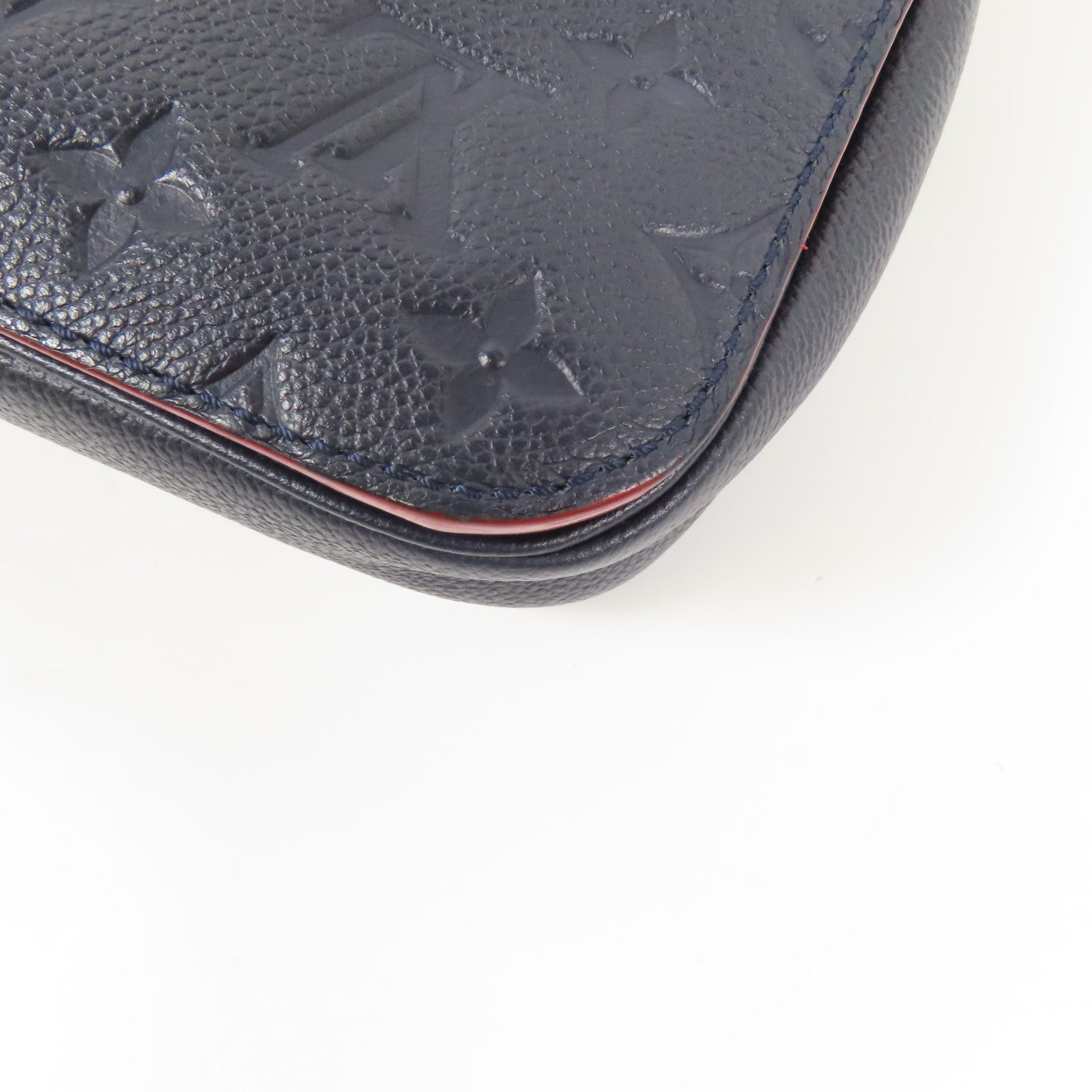 LOUIS VUITTON Monogram Empreinte Pochette Metis金扣手挽肩背兩用袋