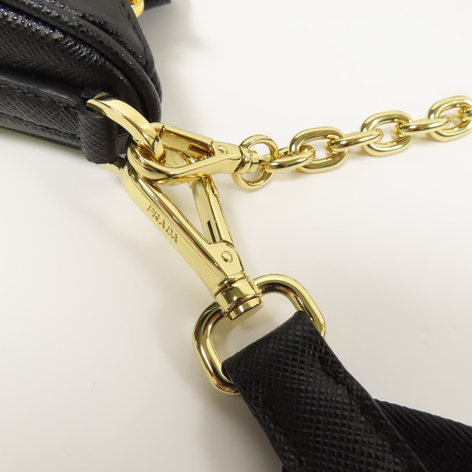 PRADA GHW Re-Edition 2005 2 Way Shoulder Bag 1BH204 NZV F0632 Saffiano Leather