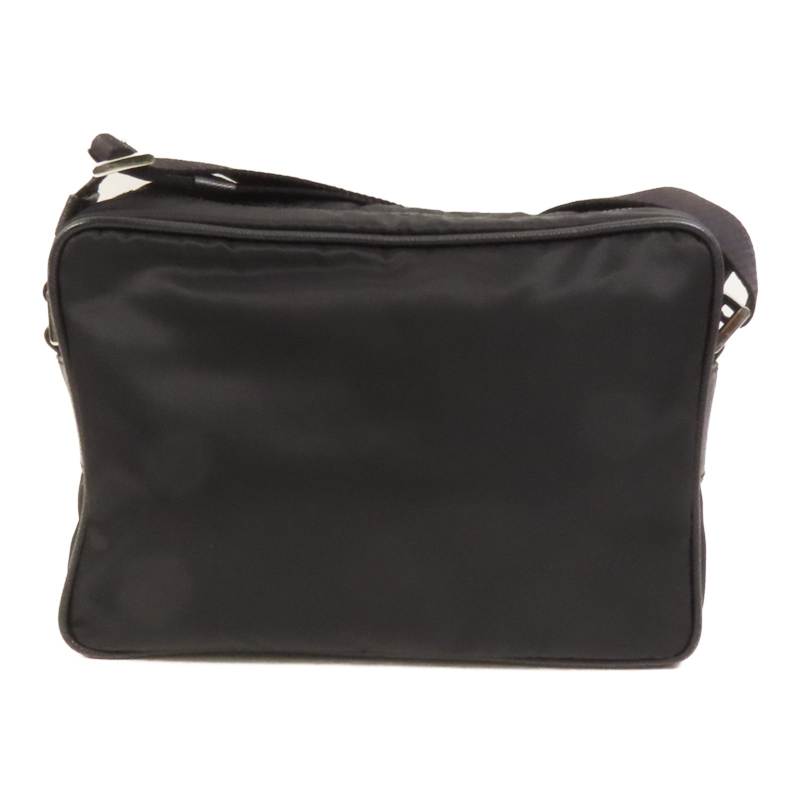 PRADA 尼龍Shoulder Bag銀扣肩背袋