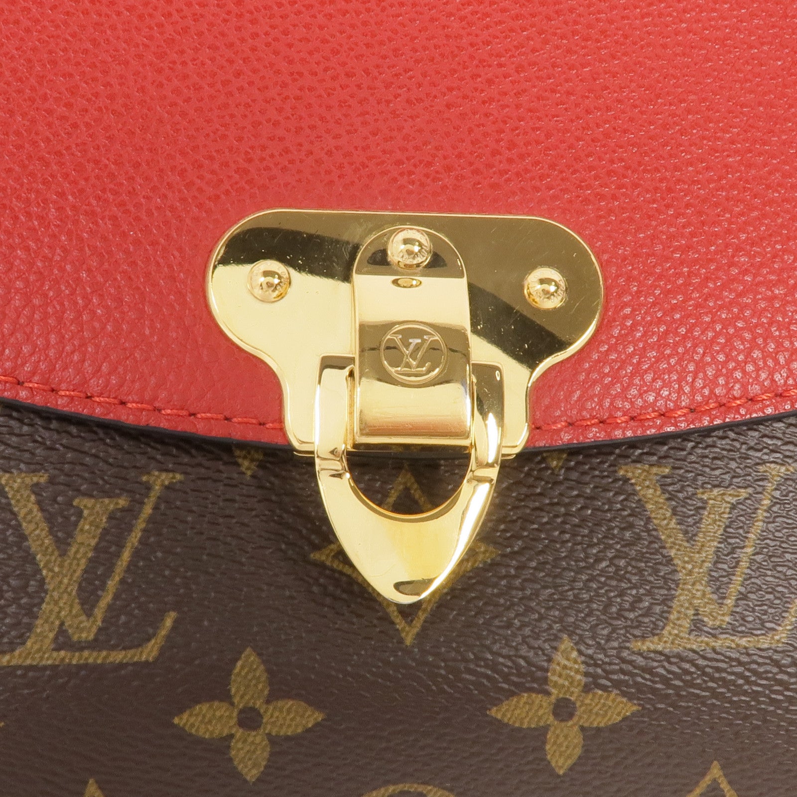 LOUIS VUITTON Monogram Saint Placide金扣肩背袋