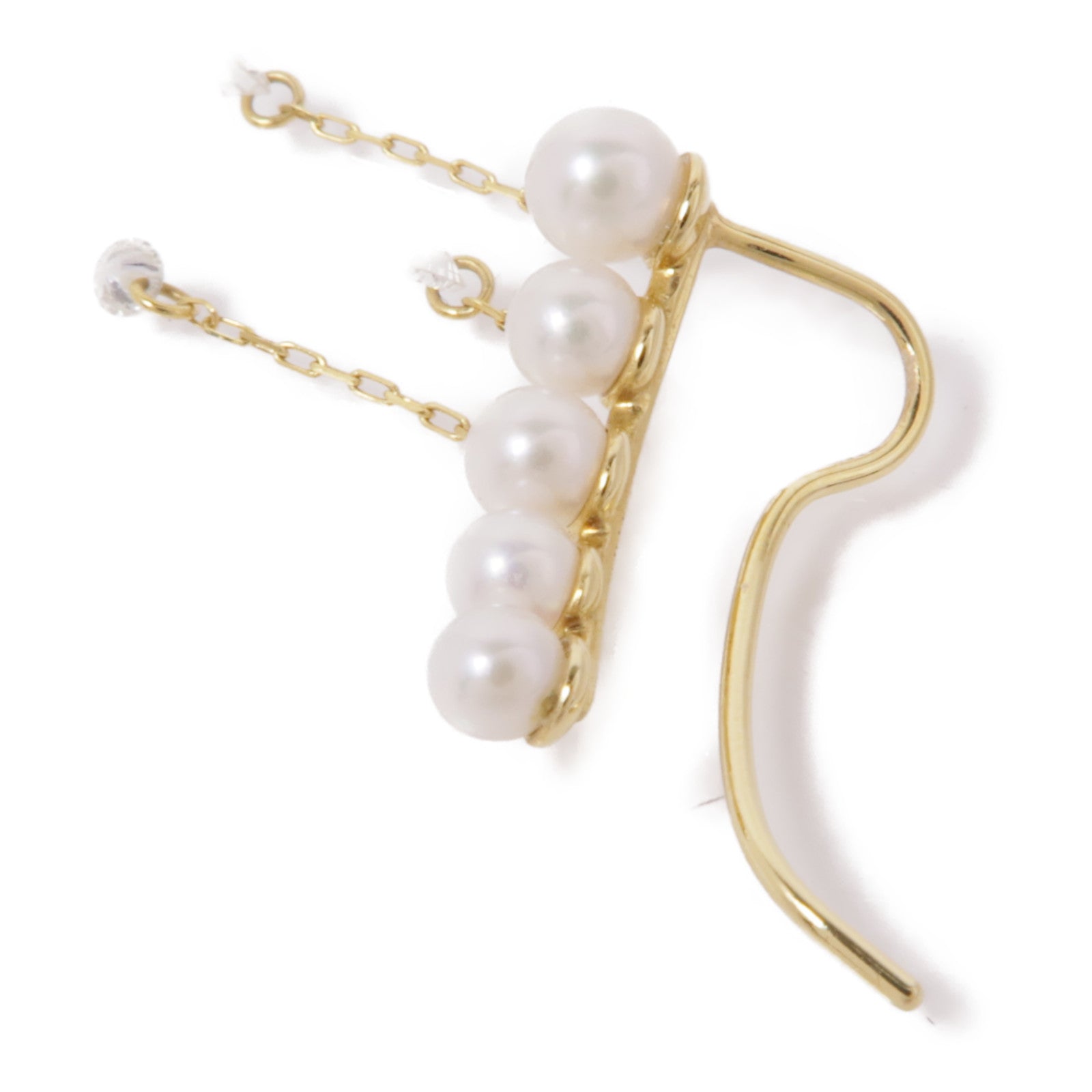 JEWELRY 18K黃金Single Diamond Earring鑽石耳環