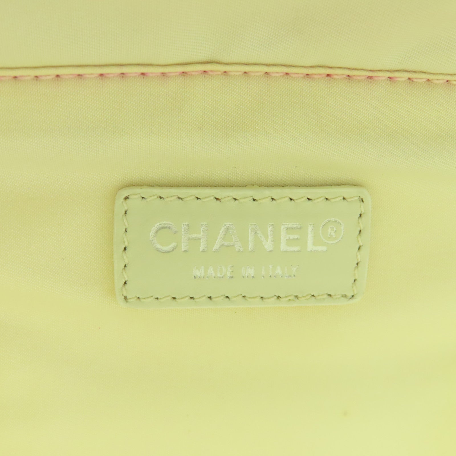 CHANEL 【激減優惠】帆布Travel Line手挽肩背兩用袋粉紅色