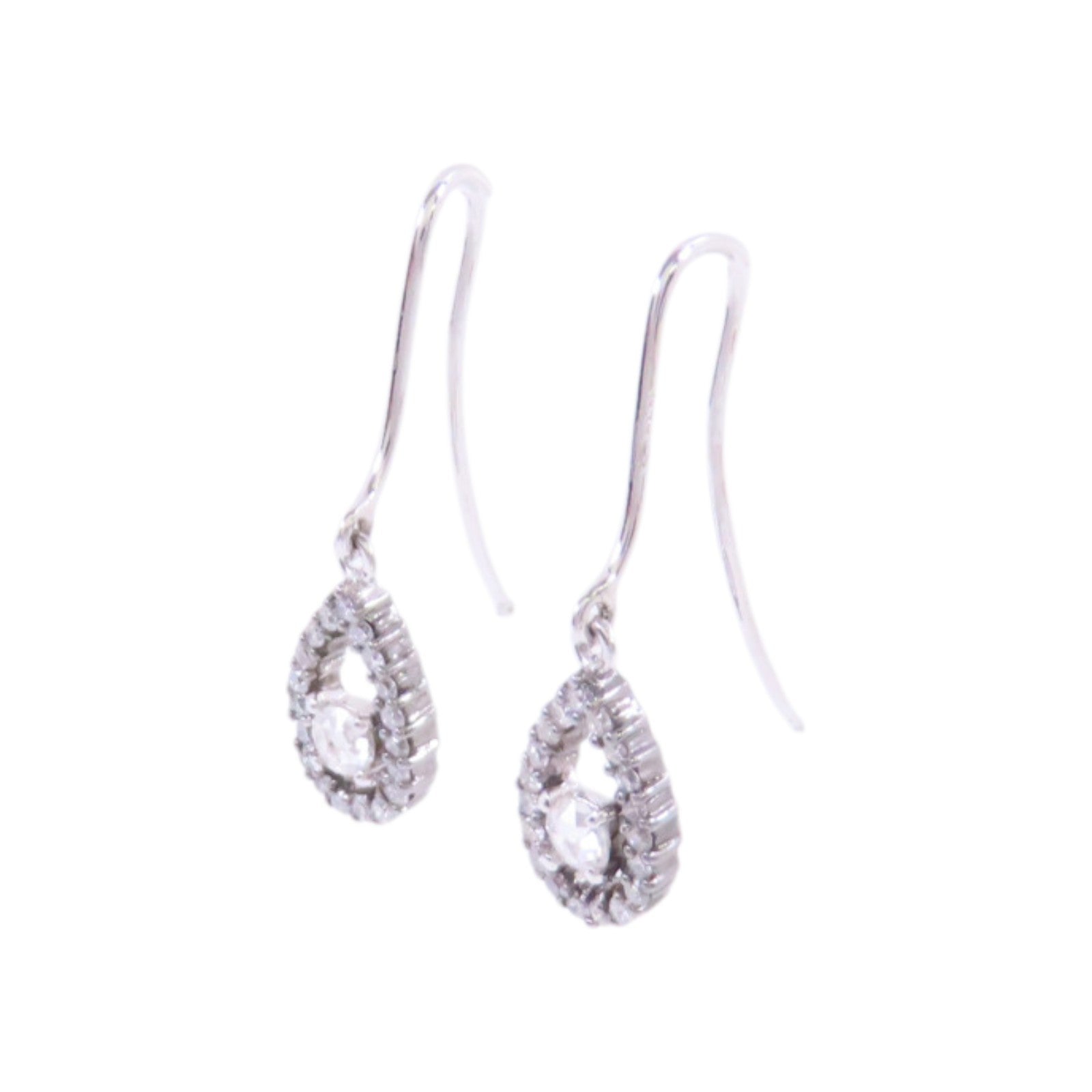 JEWELRY 【激減優惠】18K白金/鑽石Diamond Earrings耳環