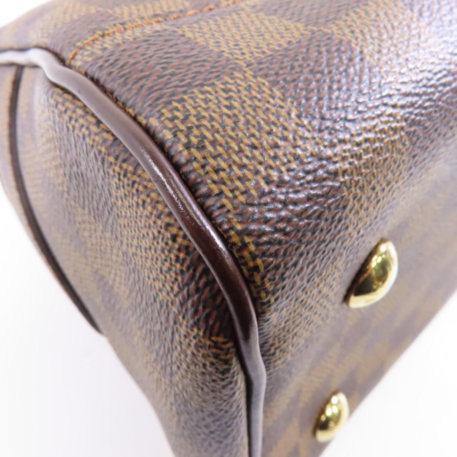 LOUIS VUITTON (PRICE DOWN) LV GHW Ebene Duomo Handbag N60008 Damier Brown