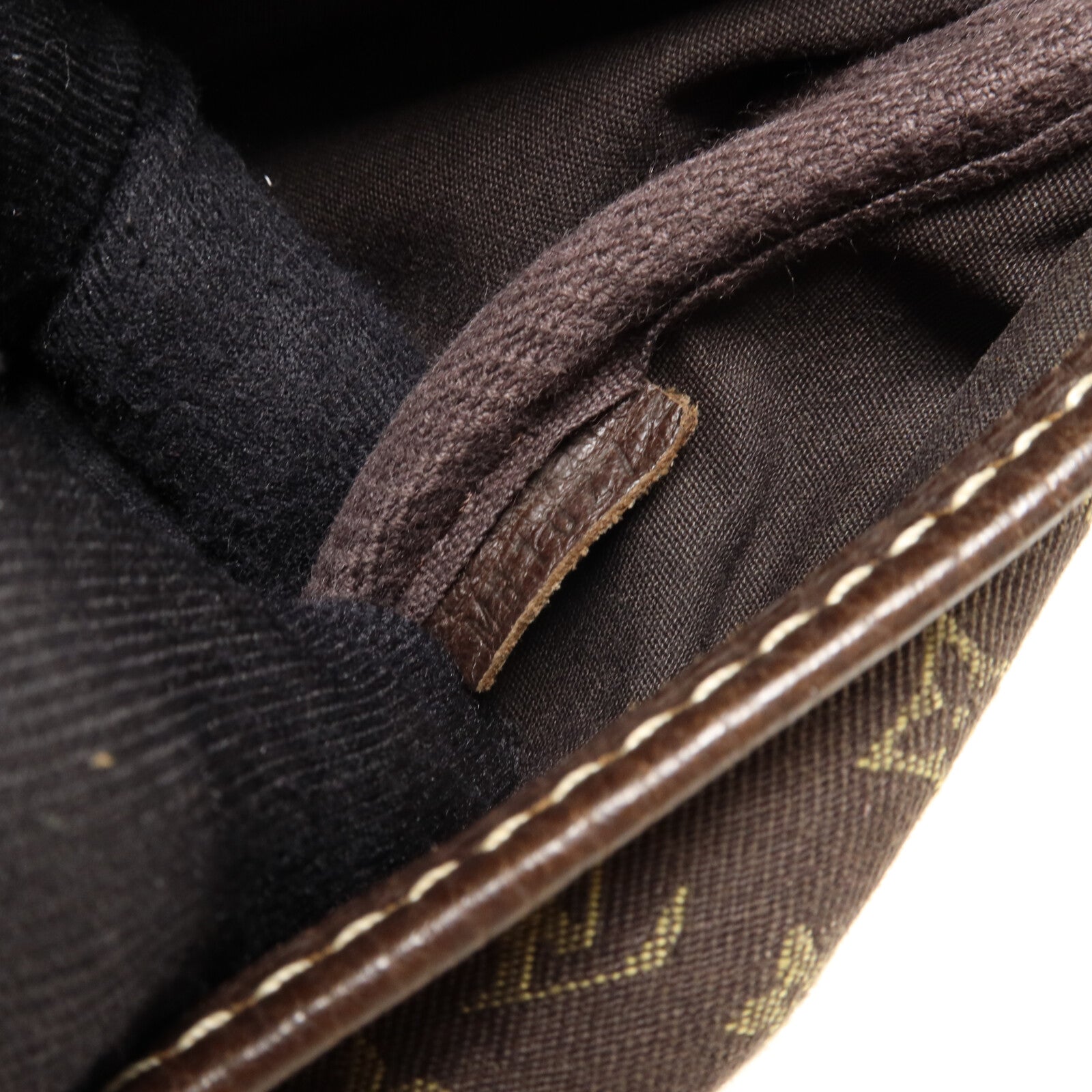 LOUIS VUITTON Monogram Mini Lin Saumur肩背袋
