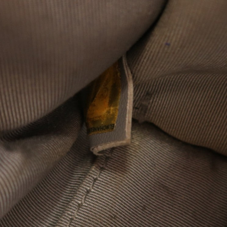 CHANEL 牛皮皮革Chain Shoulder銀扣鏈帶肩背袋