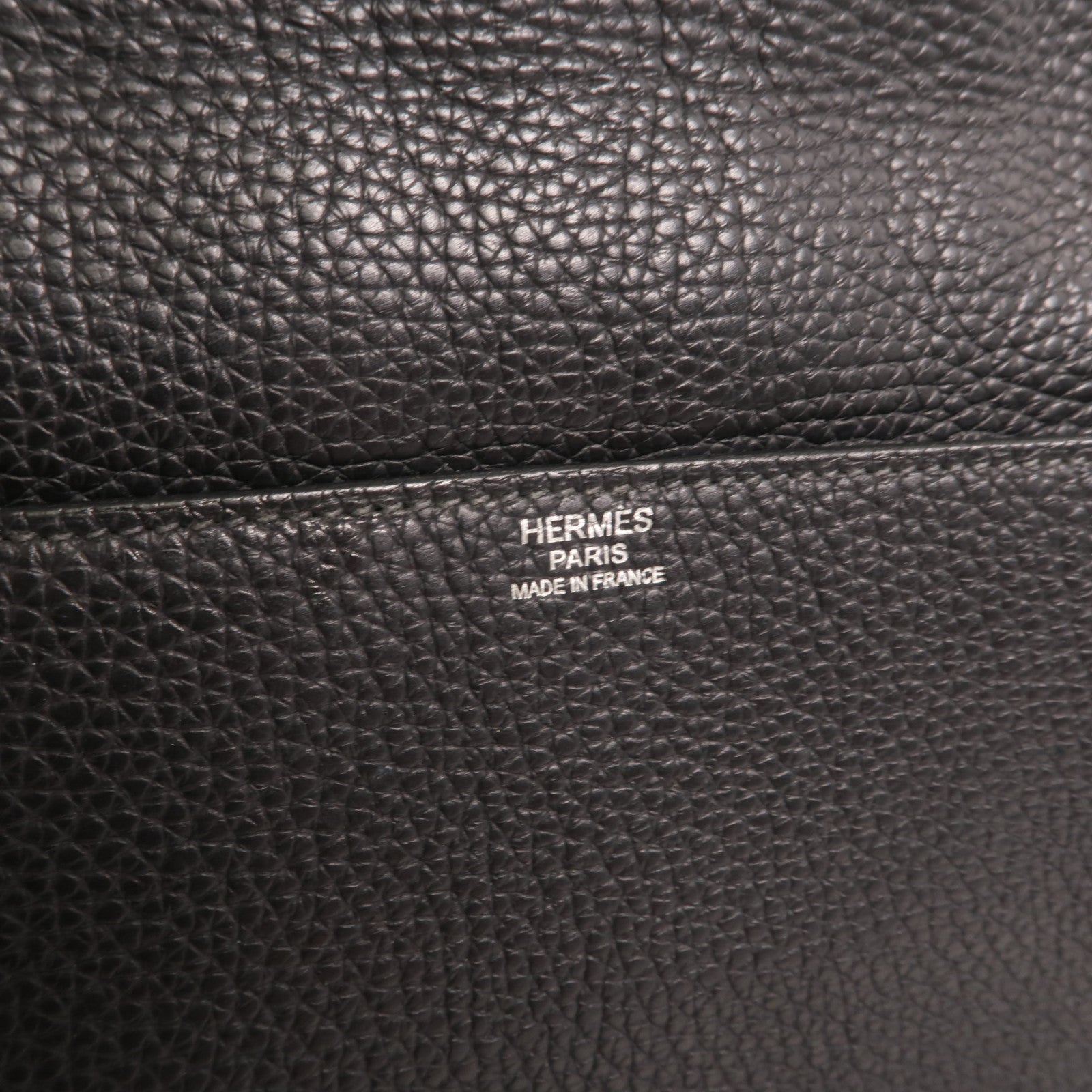 HERMES Clemence皮革Steve 27肩背袋Noir