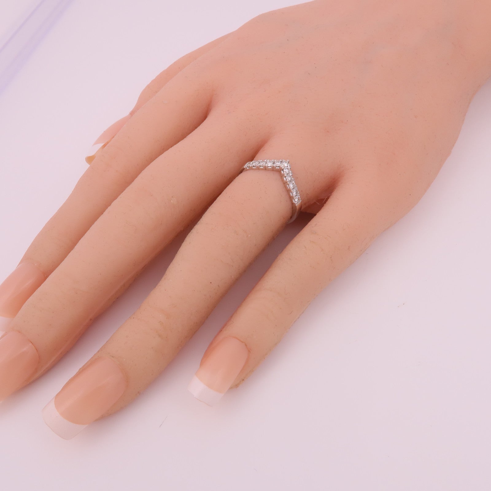 JEWELRY 18K白金Diamond Ring鑽石戒指US#5.5