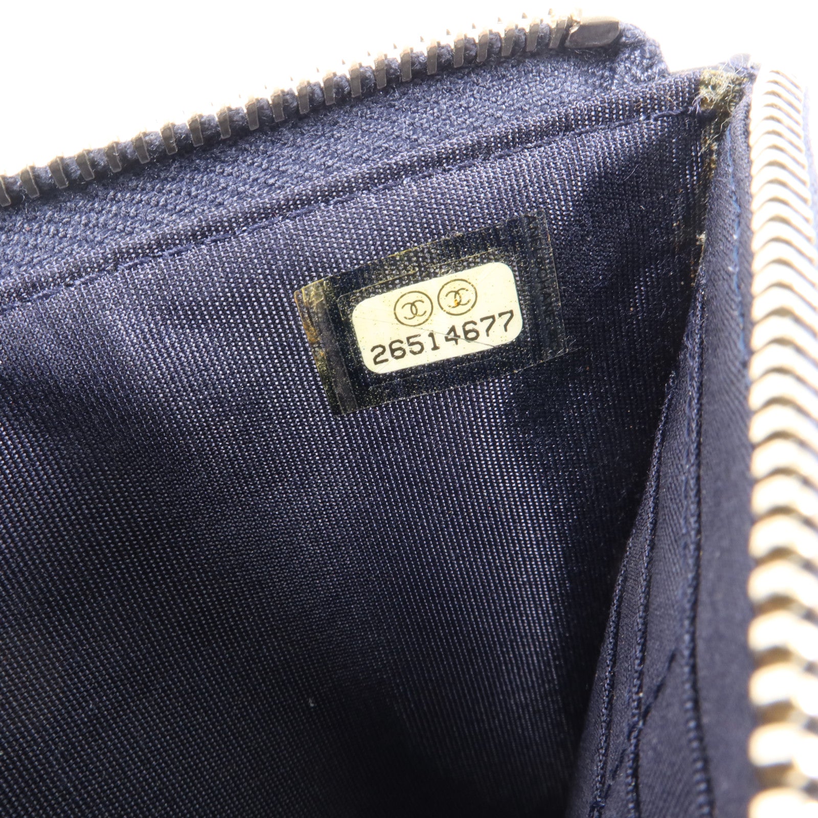 CHANEL 羊皮皮革Zipper Long Wallet長錢包