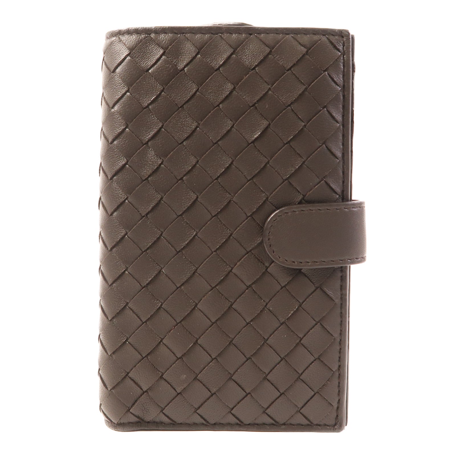 BOTTEGA VENETA 牛皮皮革Wallet銀扣錢包