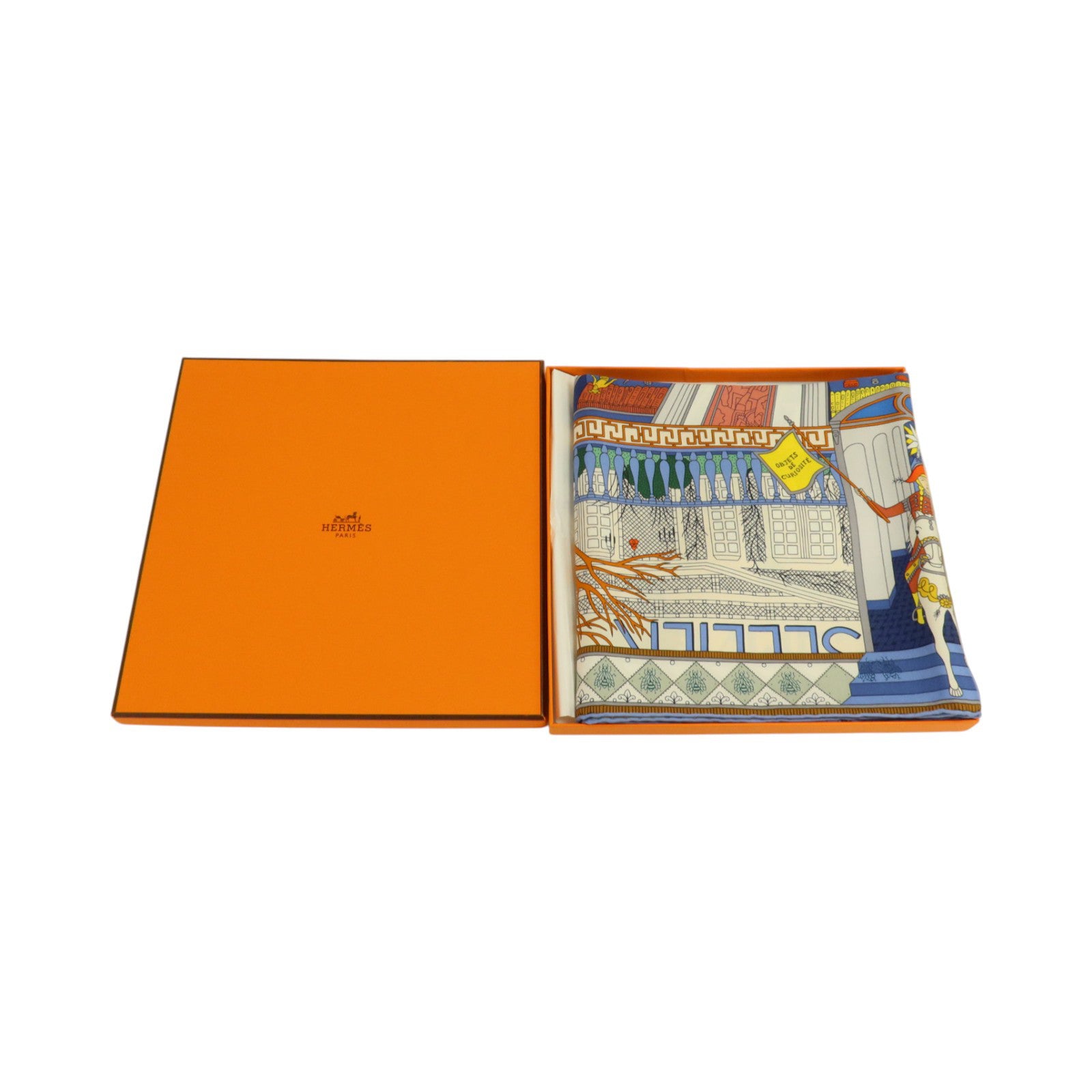 HERMES 絲質Scarf 90x90cm絲巾