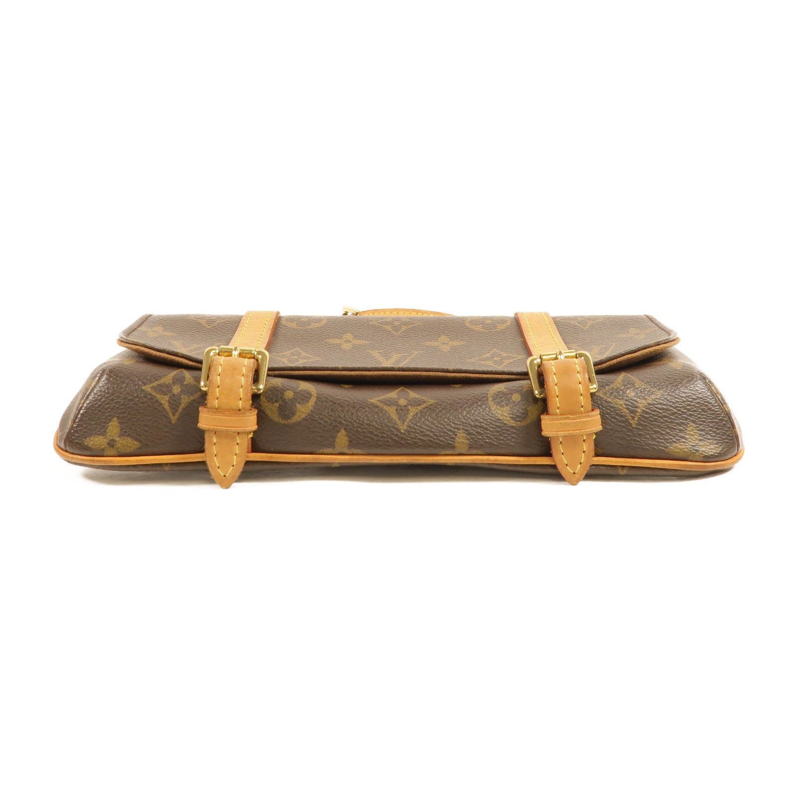 LOUIS VUITTON Monogram Pochette Marelle金扣肩背袋