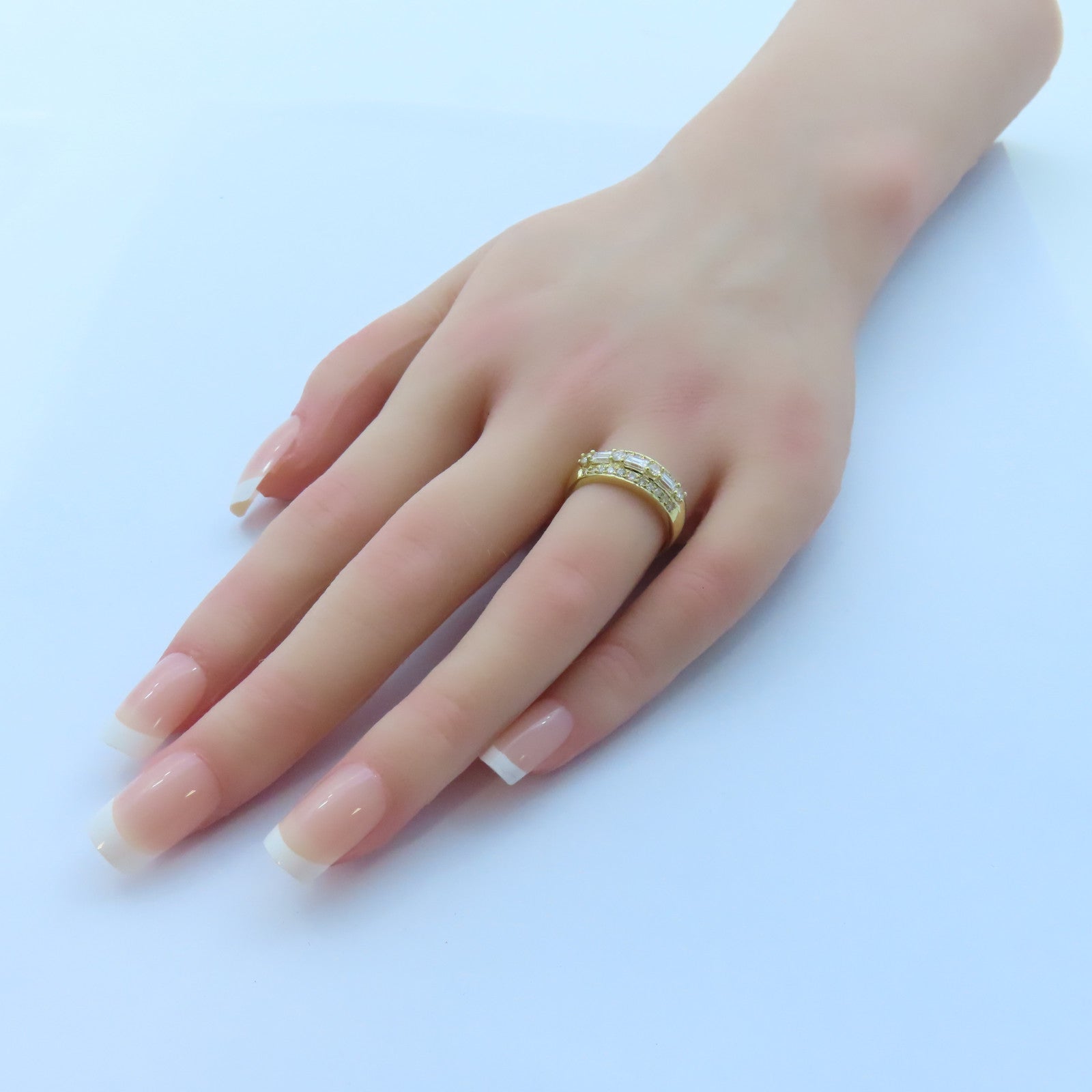JEWELRY 【激減優惠】18K黃金Diamond Ring 0.90ct鑽石戒指US#6.25