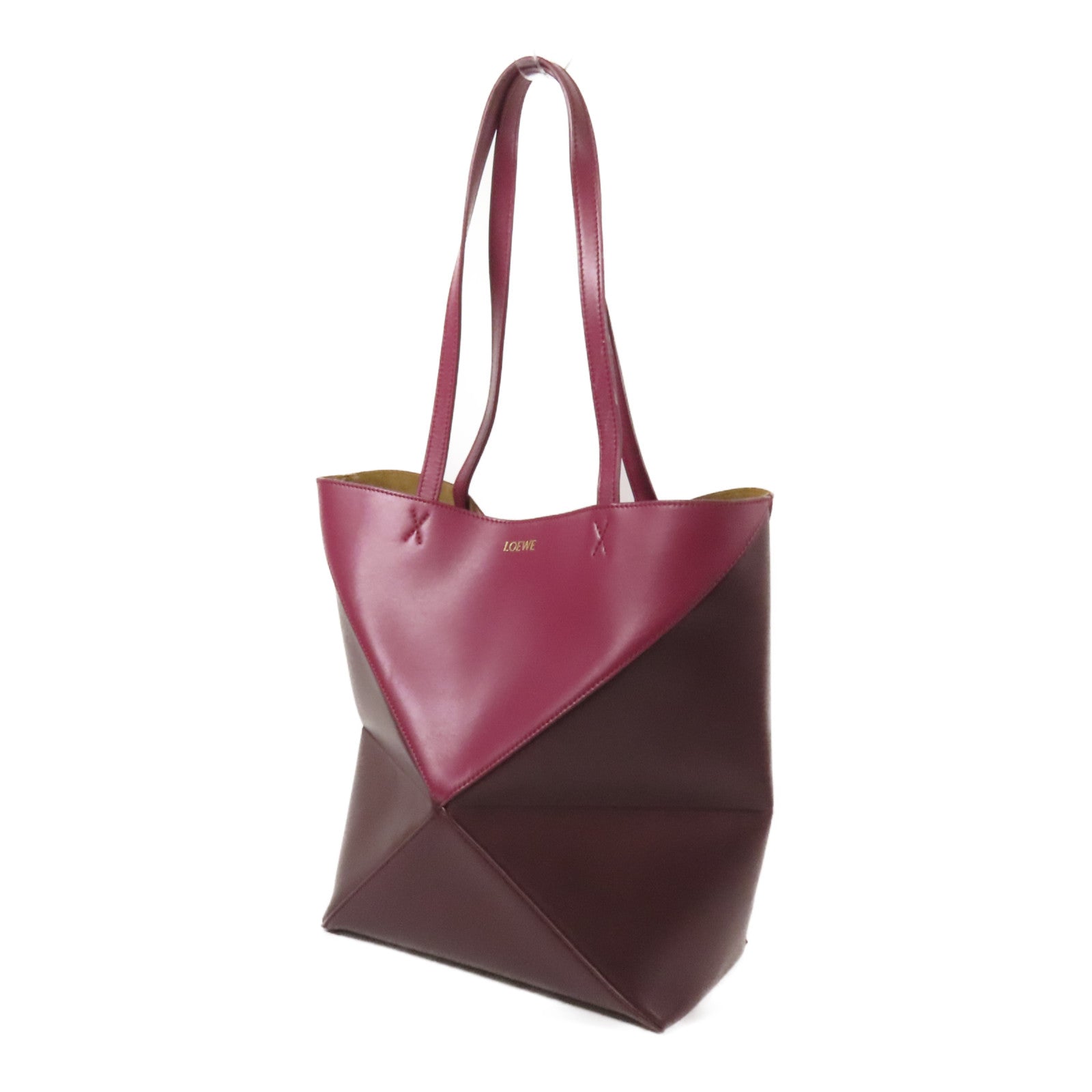 LOEWE 牛皮皮革Puzzle Fold Tote肩背袋