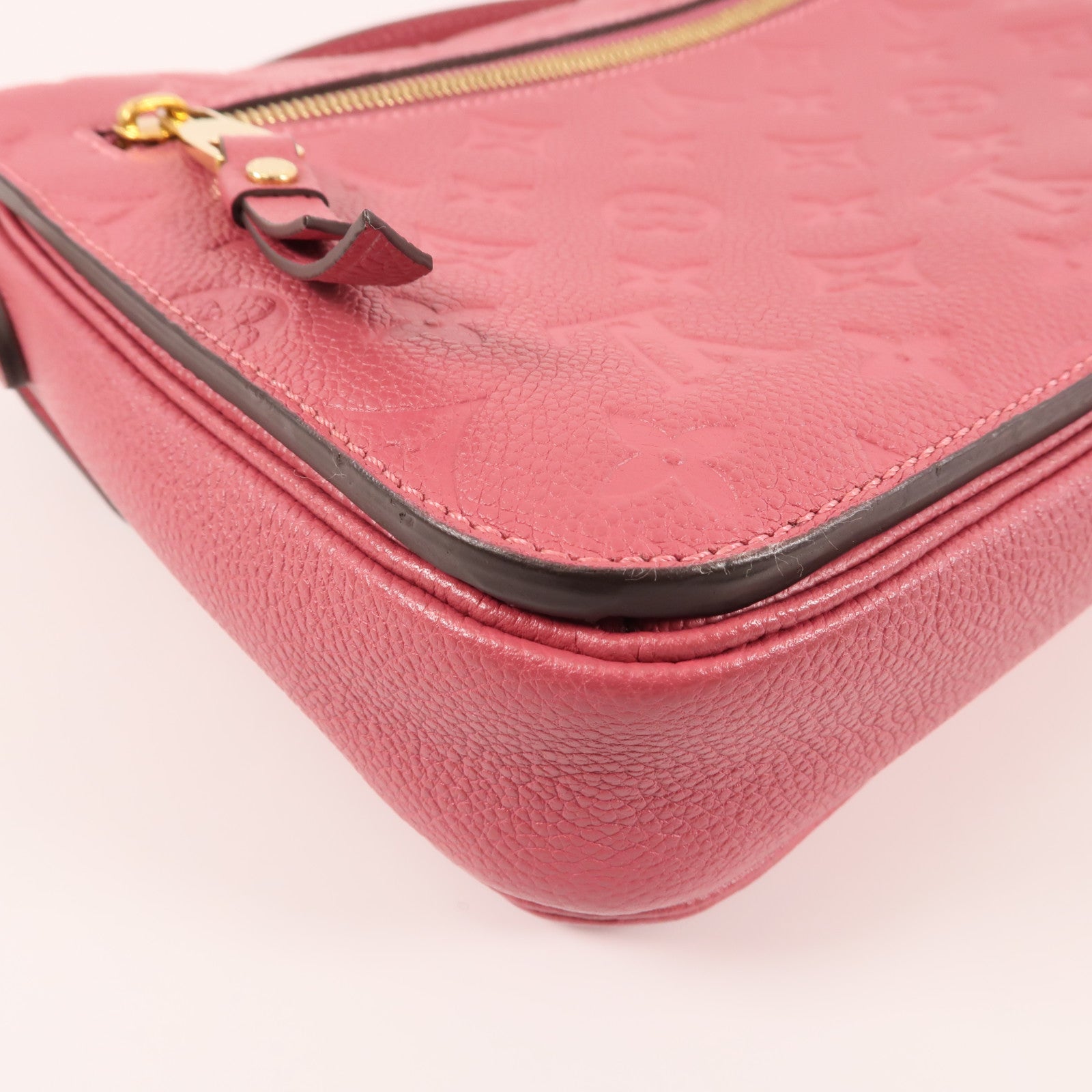 LOUIS VUITTON Monogram Empreinte Pochette Metis金扣手挽肩背兩用袋