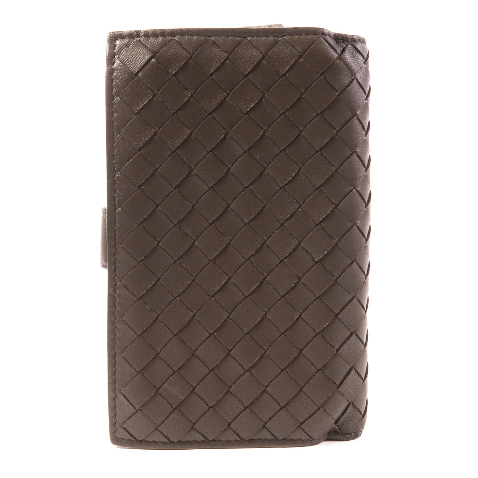 BOTTEGA VENETA 牛皮皮革Wallet銀扣錢包