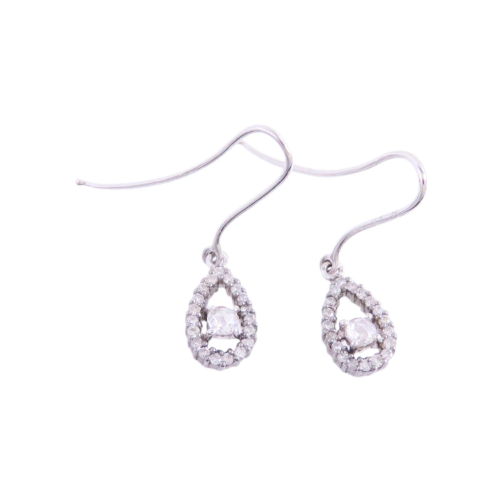 JEWELRY 【激減優惠】18K白金/鑽石Diamond Earrings耳環