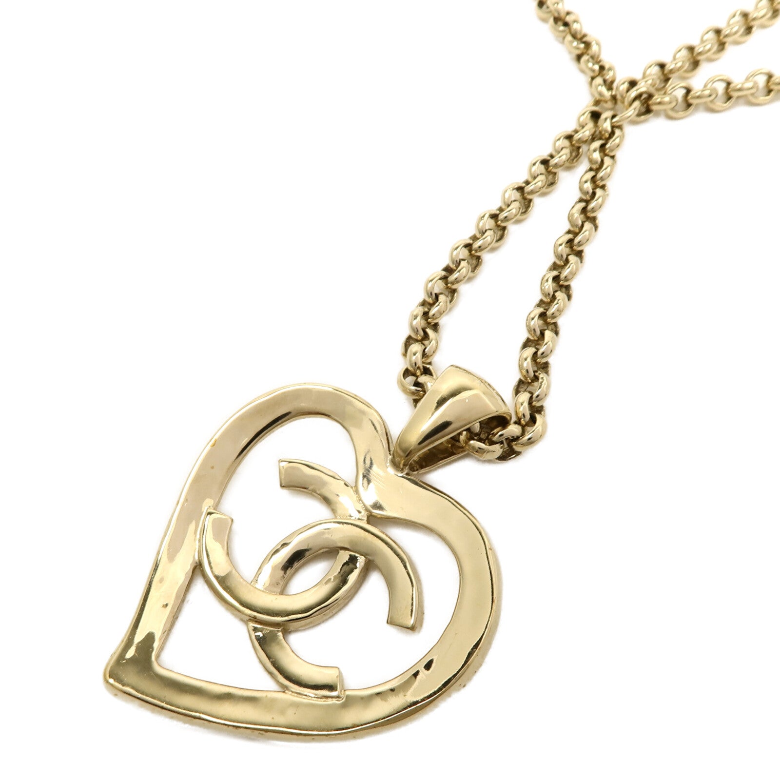 CHANEL 金屬Heart Chocker項鍊