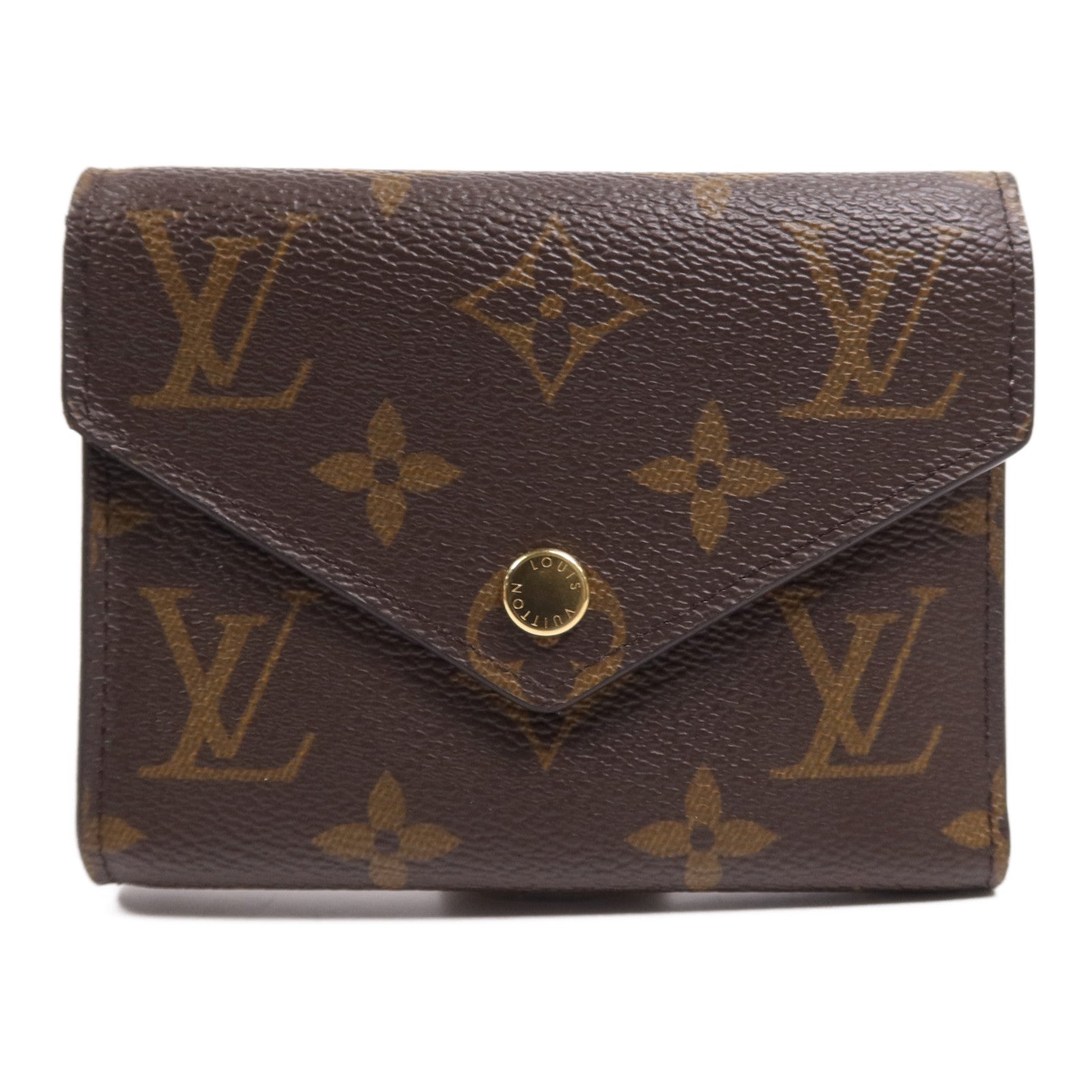 LOUIS VUITTON Monogram Victorine Wallet金扣錢包