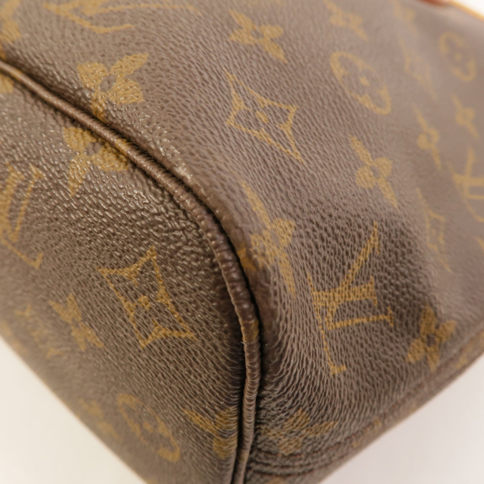LOUIS VUITTON Monogram Neverfull PM金扣肩背袋