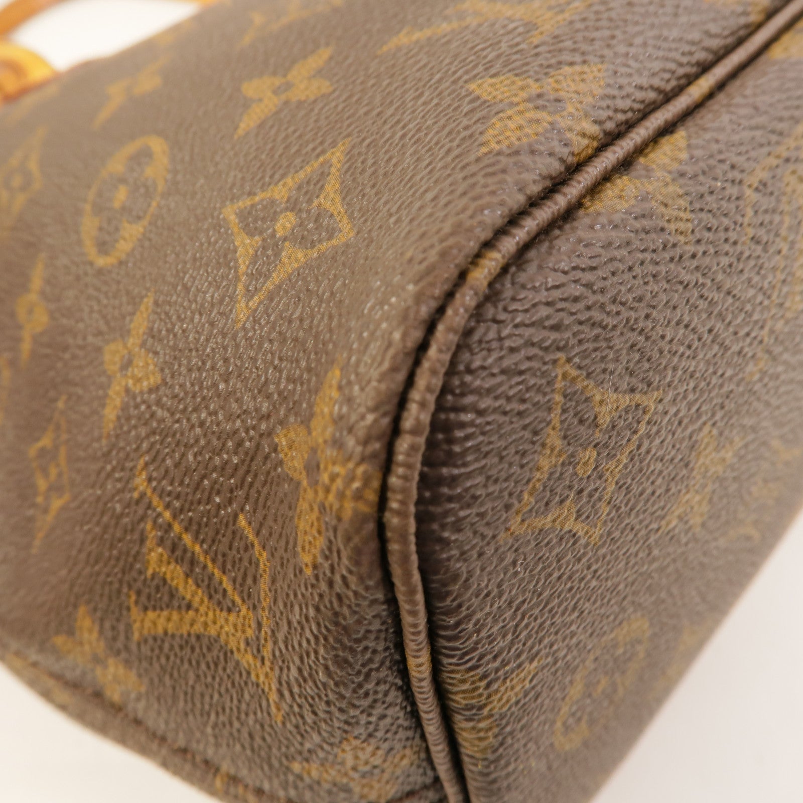 LOUIS VUITTON Monogram Neverfull PM金扣肩背袋