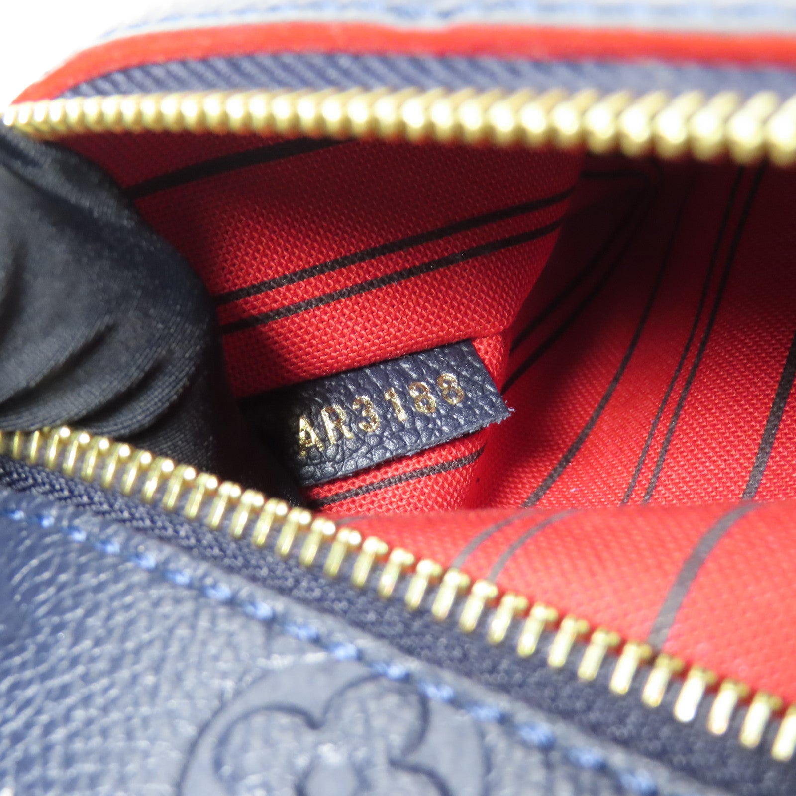 LOUIS VUITTON Monogram Empreinte Pochette Metis金扣手挽肩背兩用袋