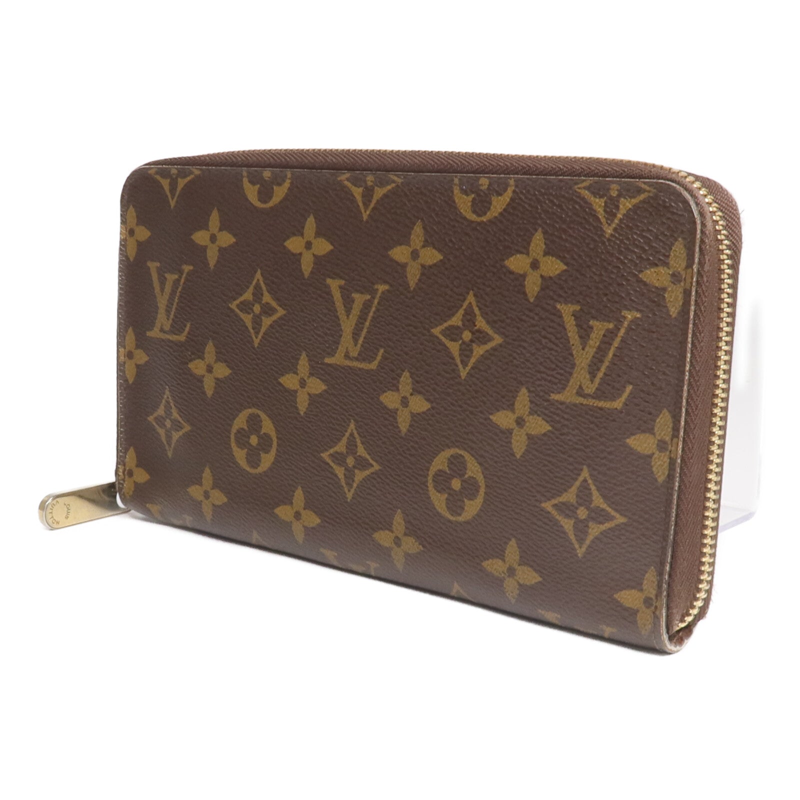 LOUIS VUITTON Monogram Zippy Organizer金扣長錢包