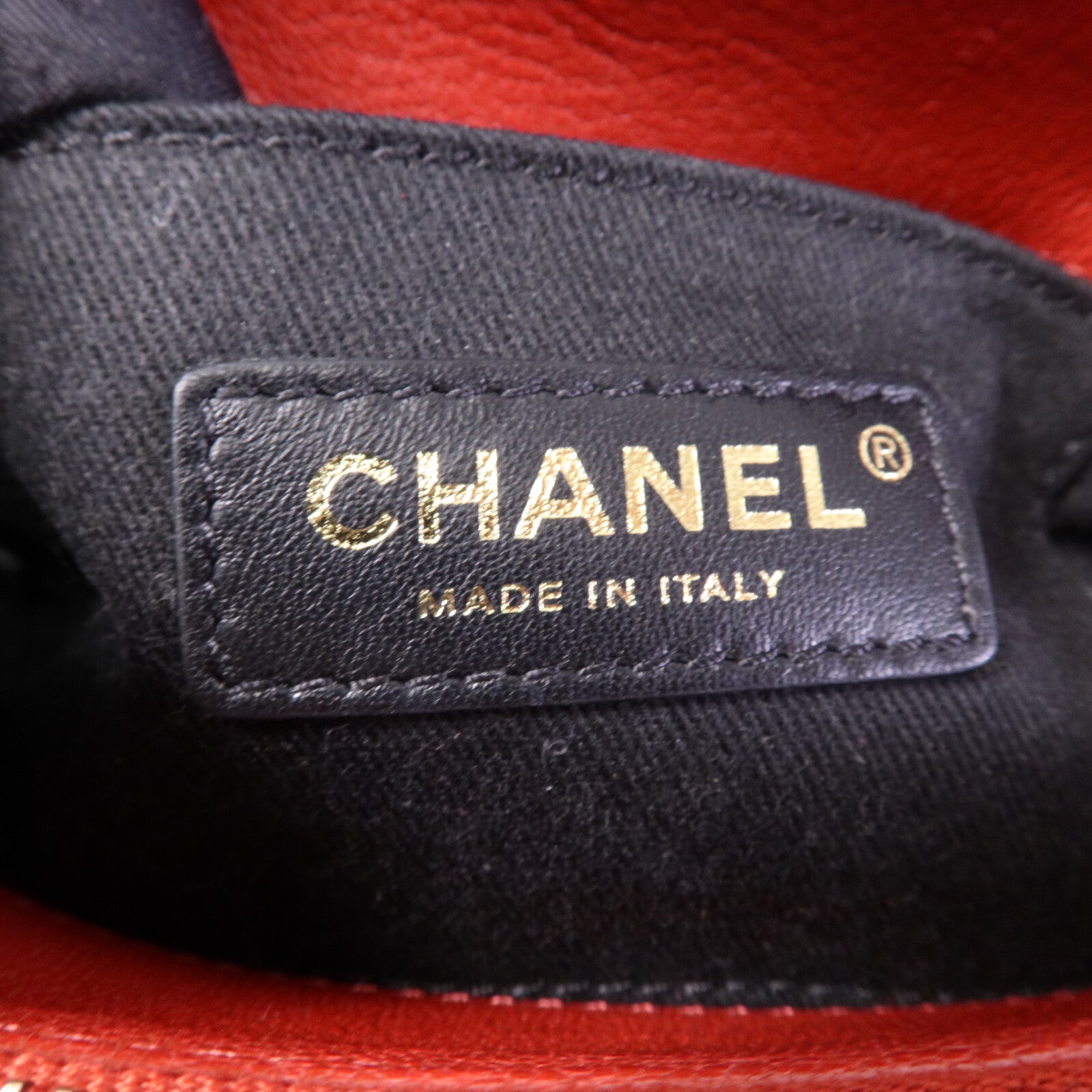 CHANEL 羊皮皮革Coco Curve Flap金扣鏈帶肩背袋