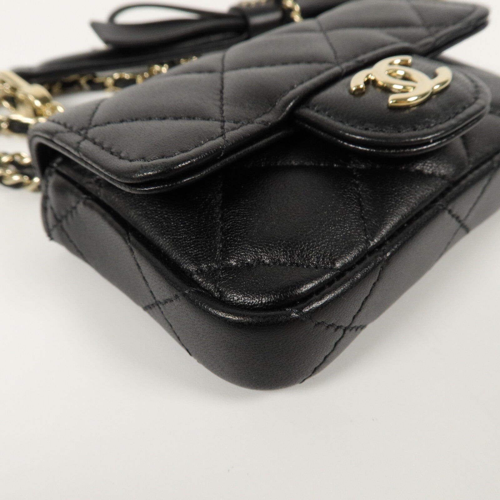 CHANEL 羊皮皮革Mini Waist Bag腰包