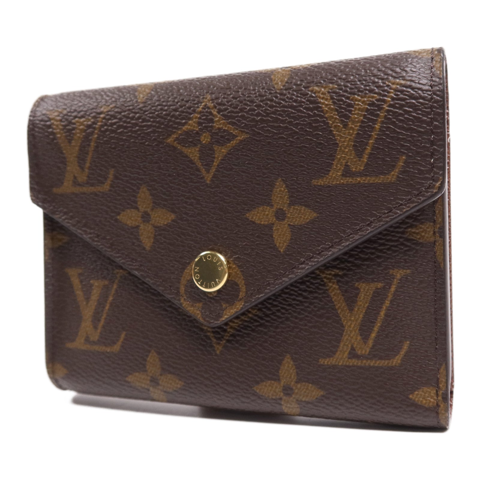 LOUIS VUITTON Monogram Victorine Wallet金扣錢包